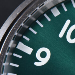 Mark XX IWC328201 40mm GSF Green Dial Brown Leather Strap A2892 - Image 12