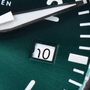 Mark XX IWC328201 40mm GSF Green Dial Brown Leather Strap A2892 - Image 14