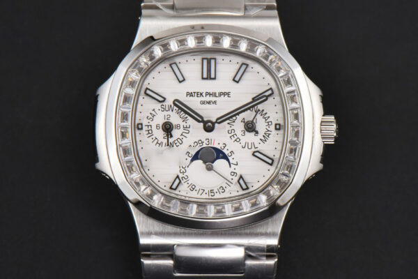 Nautilus 5740 40mm TWF Diamond White Dial SS Bracelet A240