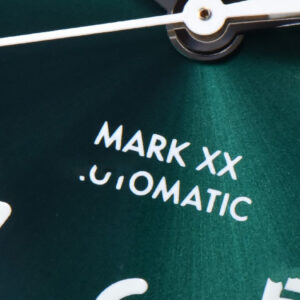 Mark XX IWC328201 40mm GSF Green Dial Brown Leather Strap A2892 - Image 15