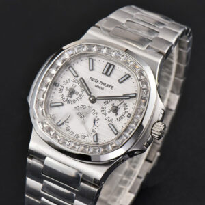 Nautilus 5740 40mm TWF Diamond White Dial SS Bracelet A240 - Image 16