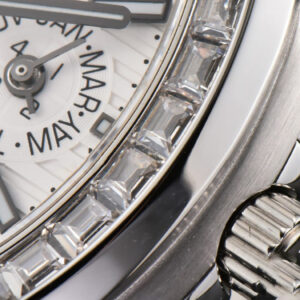 Nautilus 5740 40mm TWF Diamond White Dial SS Bracelet A240 - Image 21