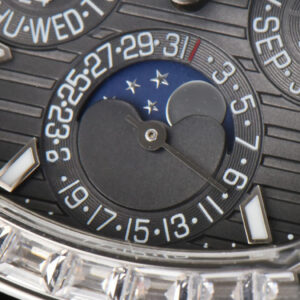 Nautilus 5740 40mm TWF Diamond Black Dial SS Bracelet A240 - Image 24