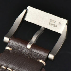 Mark XVIII IW327006 Titanium 40mm V7F Black Dial Brown Leather Strap A2892 - Image 10