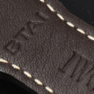 Mark XVIII IW327006 Titanium 40mm V7F Black Dial Brown Leather Strap A2892 - Image 13