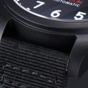 Top Gun IW326901 Ceramic 41mm M+F Black Dial Black Nylon Strap 9015 - Image 19