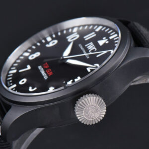 Top Gun IW326901 Ceramic 41mm M+F Black Dial Black Nylon Strap 9015 - Image 20
