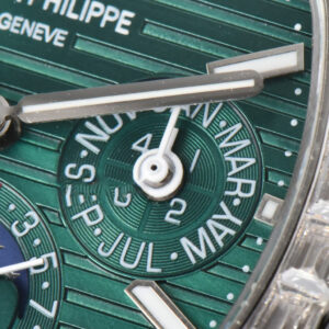Nautilus 5740 40mm TWF Diamond Green Dial SS Bracelet A240 - Image 23