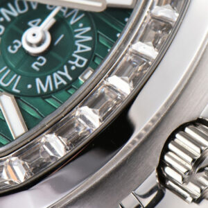 Nautilus 5740 40mm TWF Diamond Green Dial SS Bracelet A240 - Image 25