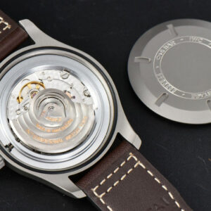 Mark XVIII IW327006 Titanium 40mm V7F Black Dial Brown Leather Strap A2892 - Image 18