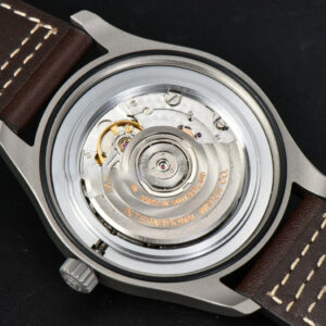 Mark XVIII IW327006 Titanium 40mm V7F Black Dial Brown Leather Strap A2892 - Image 19