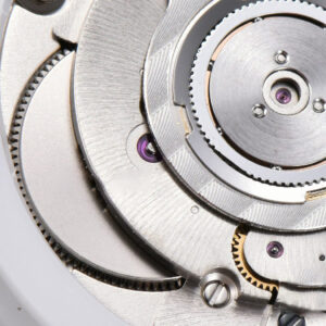 Aquaracer Caliber 5 43mm OF Black Dial Silver Hand SS Bracelet SW200 - Image 13