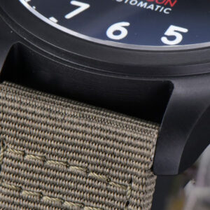 Top Gun IW326901 Ceramic 41mm M+F Black Dial Green Nylon Strap 9015 - Image 23