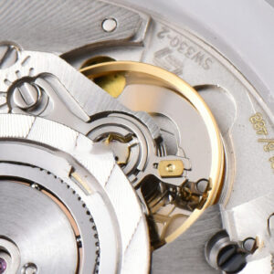 Aquaracer Caliber 5 43mm OF Black Dial Silver Hand SS Bracelet SW200 - Image 15