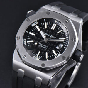 Royal Oak Offshore Diver 15703 42mm ZF Black Dial Black Rubber Strap SA3120 - Image 21