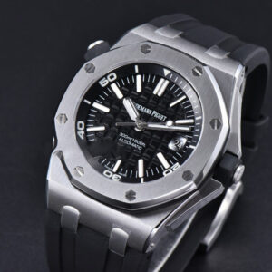 Royal Oak Offshore Diver 15703 42mm ZF Black Dial Black Rubber Strap SA3120 - Image 23