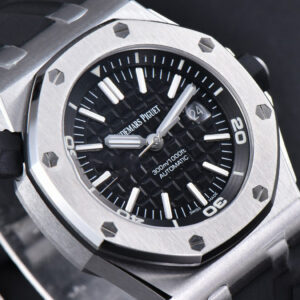 Royal Oak Offshore Diver 15703 42mm ZF Black Dial Black Rubber Strap SA3120 - Image 31