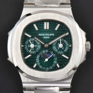 Nautilus 5740 40mm TWF Green Dial SS Bracelet A240