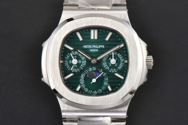 Nautilus 5740 40mm TWF Green Dial SS Bracelet A240