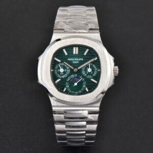 Nautilus 5740 40mm TWF Green Dial SS Bracelet A240 - Image 15