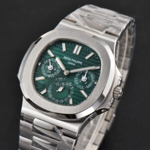 Nautilus 5740 40mm TWF Green Dial SS Bracelet A240 - Image 16