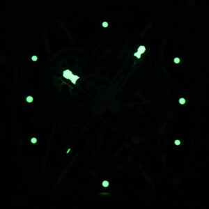 RM035-02 42mm Black Forged Carbon T+F Skeleton Dial Red Crown White Rubber Strap RMUL2 - Image 27