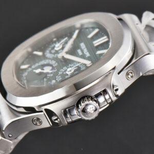 Nautilus 5740 40mm TWF Green Dial SS Bracelet A240 - Image 23