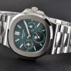 Nautilus 5740 40mm TWF Green Dial SS Bracelet A240 - Image 25