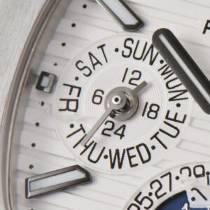 Nautilus 5740 40mm TWF White Dial SS Bracelet A240 - Image 22