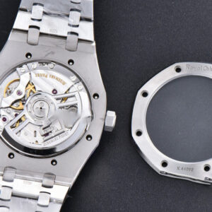 Royal Oak 15510 “50th Anniversary” APSF 41MM SS White Dial SS Bracelet SA4302 Super Clone - Image 5