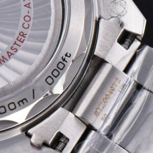 Planet Ocean 600m 43.5mm VSF Black Dial 1/4 Orange Bezel SS Bracelet A8900 - Image 14