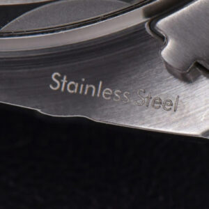 Planet Ocean 600m 43.5mm VSF Black Dial 1/4 Orange Bezel SS Bracelet A8900 - Image 16