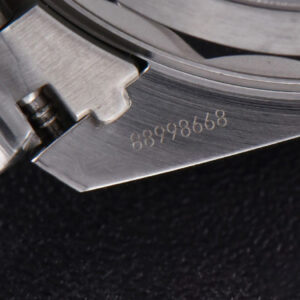 Planet Ocean 600m 43.5mm VSF Black Dial 1/4 Orange Bezel SS Bracelet A8900 - Image 17