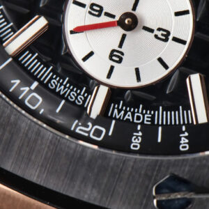 Royal Oak Offshore 44mm RSF RG Black Checkered Dial White Subdial Rubber Strap A3126 - Image 19