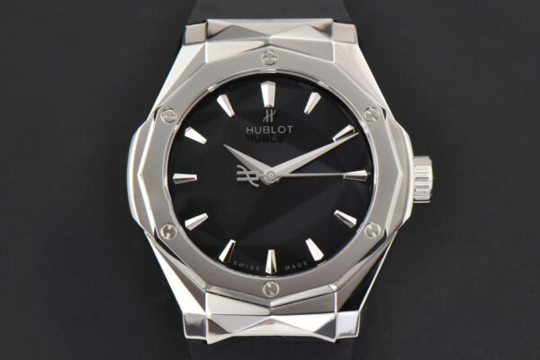 Classic Fusion Orlinski 40mm APSF Black Dial Black Gummy Strap A1110