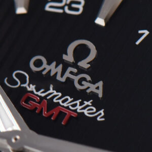 Aqua Terra 150M 41.5mm GMT VSF Black Textured Dial SS Bracelet A8605 - Image 2
