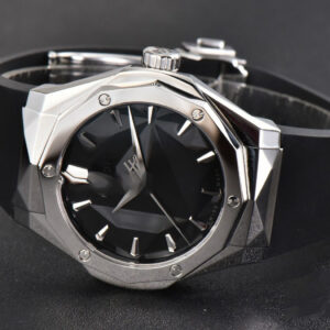 Classic Fusion Orlinski 40mm APSF Black Dial Black Gummy Strap A1110 - Image 26