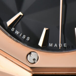 Classic Fusion Orlinski 40mm RG APSF Black Dial Black Gummy Strap A1110 - Image 22