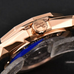 Classic Fusion Orlinski 40mm RG APSF Black Dial Black Gummy Strap A1110 - Image 27