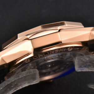 Classic Fusion Orlinski 40mm RG APSF Black Dial Black Gummy Strap A1110 - Image 28