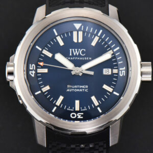 Aquatimer Chrono 44mm RSF Blue Dial Black Rubber Strap A7750