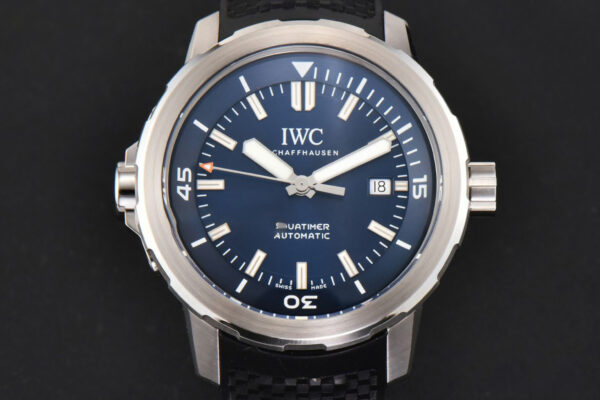 Aquatimer Chrono 44mm RSF Blue Dial Black Rubber Strap A7750