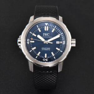 Aquatimer Chrono 44mm RSF Blue Dial Black Rubber Strap A7750 - Image 6