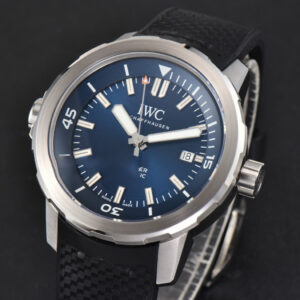 Aquatimer Chrono 44mm RSF Blue Dial Black Rubber Strap A7750 - Image 7