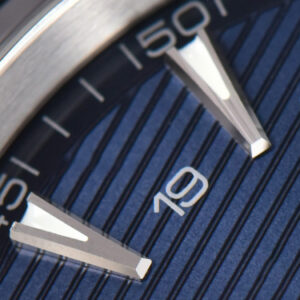 Aqua Terra 150M 41.5mm GMT VSF Blue Textured Dial SS Bracelet A8605 - Image 15
