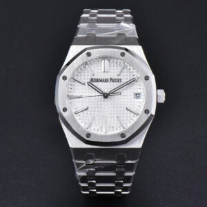 Royal Oak 15510 “50th Anniversary” APSF 41MM SS White Dial SS Bracelet SA4302 Super Clone - Image 21
