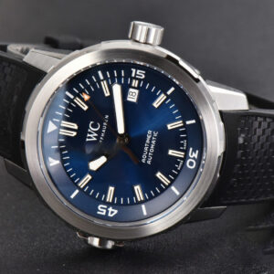 Aquatimer Chrono 44mm RSF Blue Dial Black Rubber Strap A7750 - Image 16