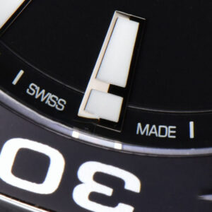 Aquaracer 300M OF 43MM Black Dial Rubber Strap Quartz - Image 3