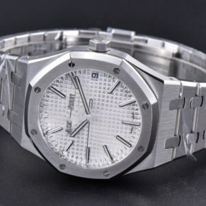 Royal Oak 15510 “50th Anniversary” APSF 41MM SS White Dial SS Bracelet SA4302 Super Clone - Image 30