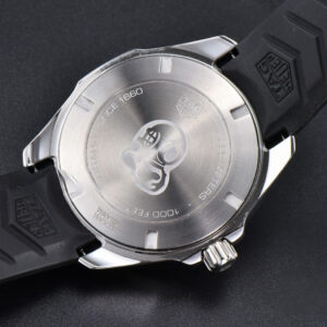 Aquaracer 300M OF 43MM Black Dial Rubber Strap Quartz - Image 18